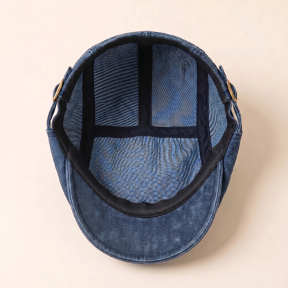 Czapka z surowego denimu
